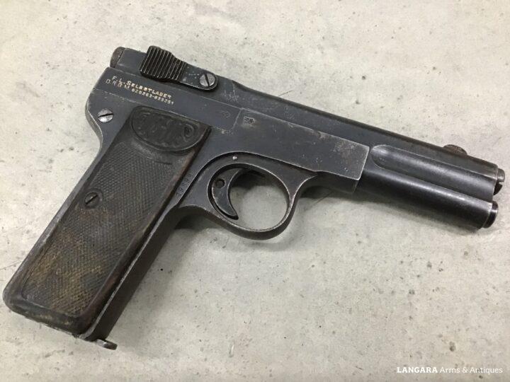 Imperial German Marked Langenhan Selbstlader