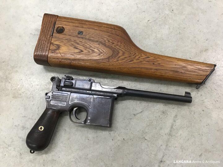 Mauser C96 Broomhandle With Stock