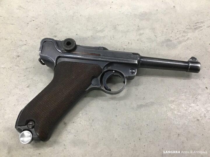 Nazi German Mauser byf 42 Code P.08 Luger