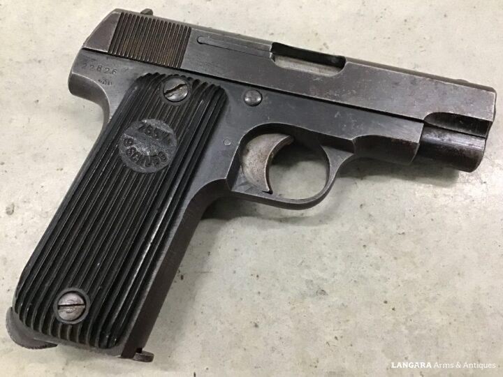 German Occupation French Pyrenees Unique Pistol